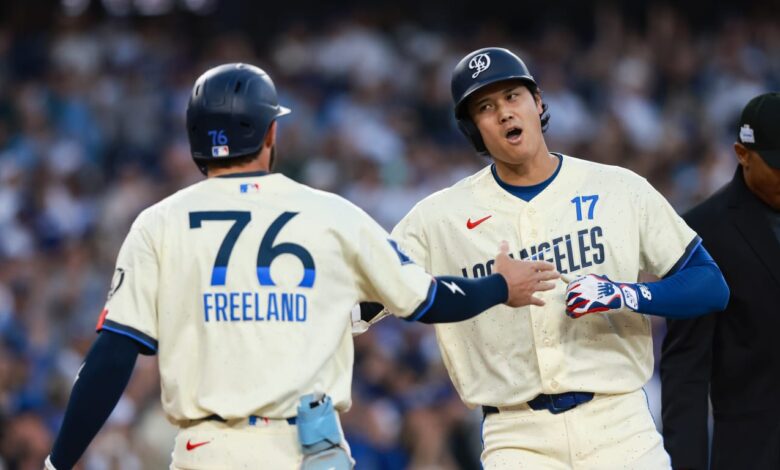 Dodgers Explode For 9 Runs In The First Inning, Angels Are Buried Before The Game Begins