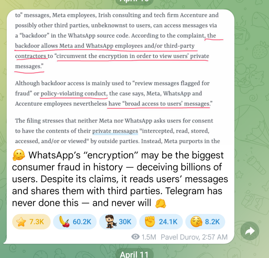 WhatsApp Tests On-Device Scam Warnings, Keeping Chats Private Without Breaking Encryption