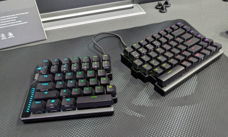 ROG Falcata Turns Split Design Into A Solo Gamepad, Aimed At Competitive Players