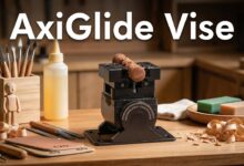 A 360-Degree Vise Built for Precision, AxiGlide Keeps Small Workpieces Secure Without Resetting