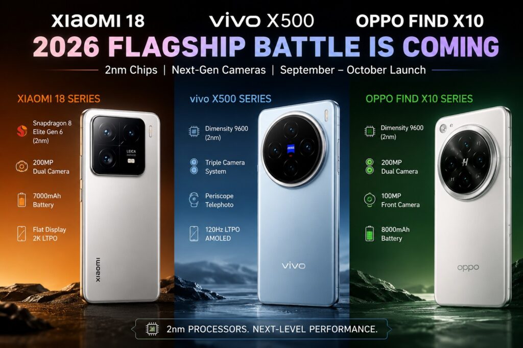 OPPO Find X10 Ultra Pushes Its Zoom Lead Further, Vivo X500 Ultra Pulls Back From 10x Telephoto
