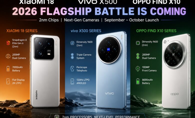 OPPO Find X10 Ultra Pushes Its Zoom Lead Further, Vivo X500 Ultra Pulls Back From 10x Telephoto