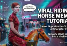 Staying True to the Real Face, Gemini AI Turns Simple Photos Into Cinematic Horseback Portraits