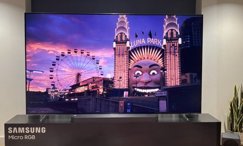 Samsung Micro RGB Puts Vision AI In Control, Making TV Picture Tuning Almost Effortless