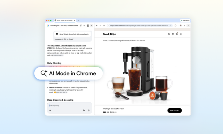 Google Tests Chrome Omnibar Sending Searches Straight to AI Mode, Then Denies a Default Plan