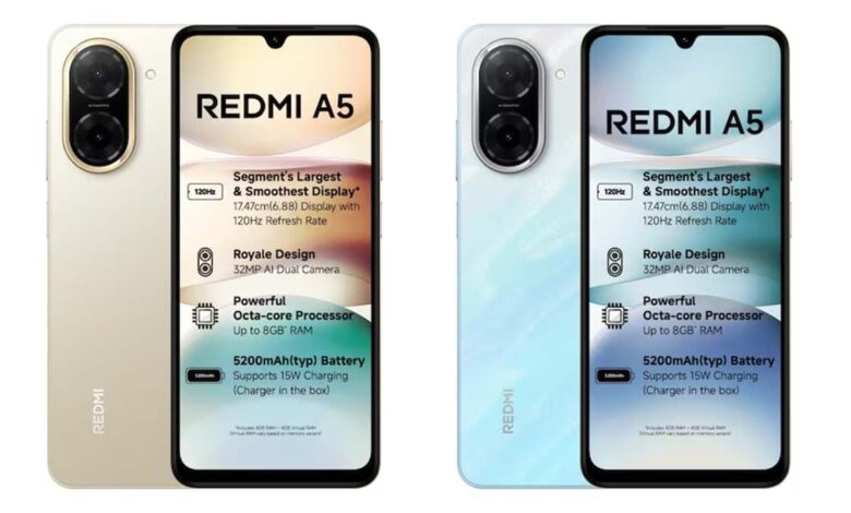 Redmi A5 Emerges As A Strong Budget Choice For 2026, With 32 MP Camera And 5,200 mAh Battery