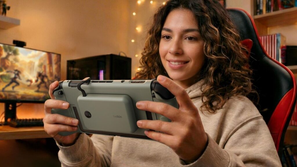 Belkin’s Modular Switch 2 Grip Adds A Magnetic Battery Option For Longer Handheld Play