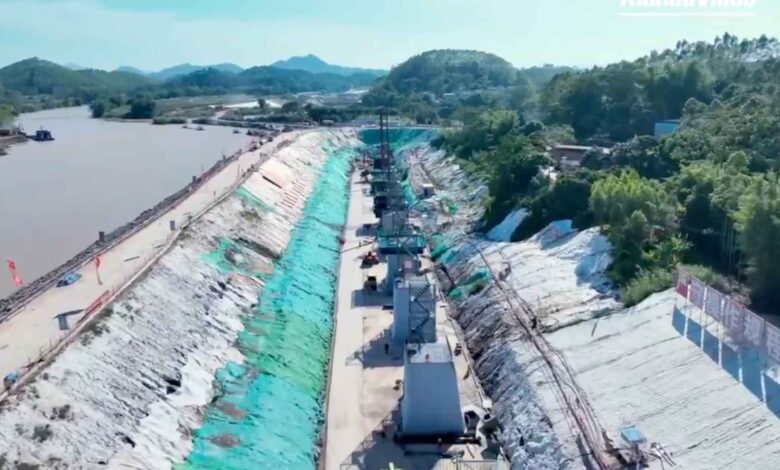 Pinglu Canal Starts Filling, A Cheaper China-ASEAN Trade Route Comes Into View
