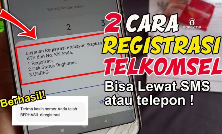 New Telkomsel SIM Cards Do Not Activate Instantly, Here Is How to Register Fast