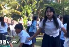 School Structure Collapses During Philippines Quake, But All Students Stay Safe