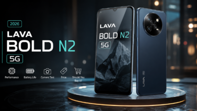 Lava Bold N2 5G Brings 6,000mAh Battery and Android 16 to a Budget Price