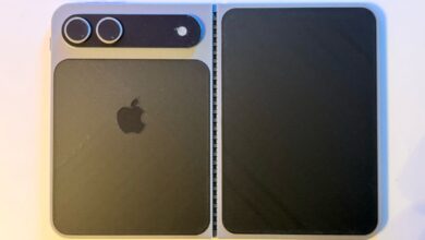 Apple’s Foldable Push Comes Into Focus, Dummy iPhone Fold Shows a Wider Design and Dual Cameras