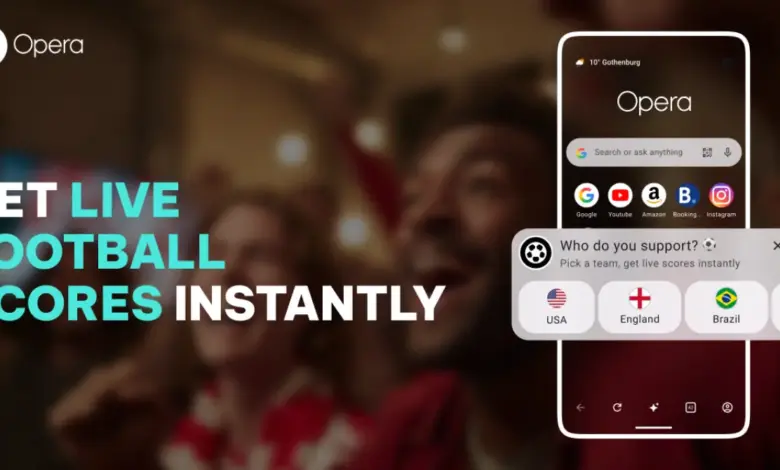 Opera’s Android Browser Gets a New Front Page, Sports Scores Now Appear Instantly