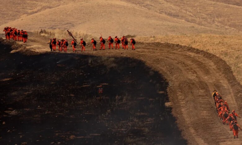 Putah Fire Rises, Highway 128 Reopens as Red Flag Warning Threatens Fresh Growth