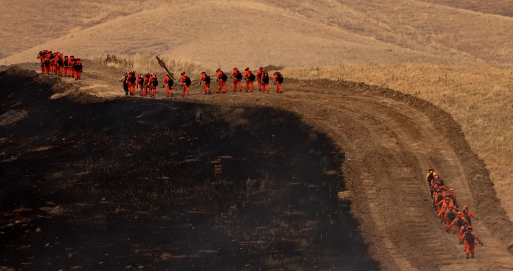 Putah Fire Rises, Highway 128 Reopens as Red Flag Warning Threatens Fresh Growth