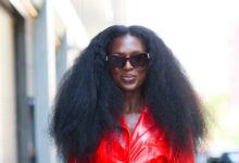 Jodie Turner-Smith’s Red Leather Suit Turned Two New York Outfits Into One Power Move