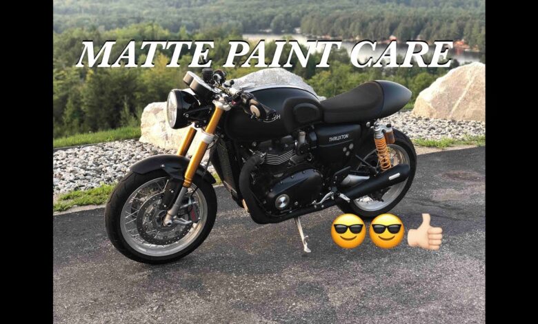 Matte Motorcycle Paint Can Turn Patchy Fast, These Small Mistakes Leave Lasting Damage