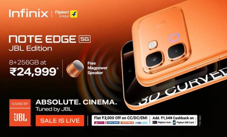 Infinix Note Edge JBL Edition Packs a Free Speaker, but Only 5,000 Units Exist