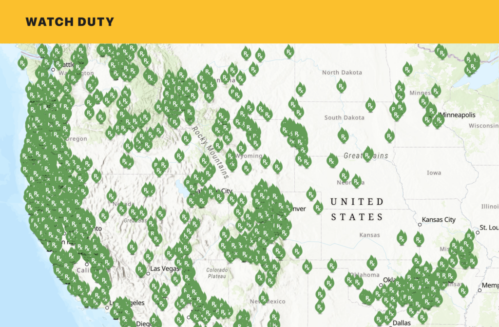 Watch Duty Expands Beyond Wildfires, Flood Alerts Now Share One Map