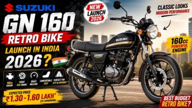 Suzuki GN 160 Brings Retro Design to the Daily Ride, with a 160cc Engine