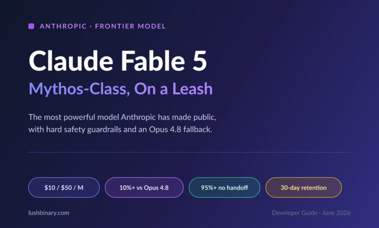 Claude Fable 5 Pushes Anthropic Closer to AI That Can Handle Real Work