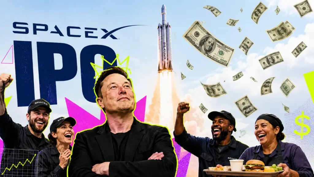 SpaceX IPO Could Turn Cafeteria Workers Into Millionaires, Not Just Engineers