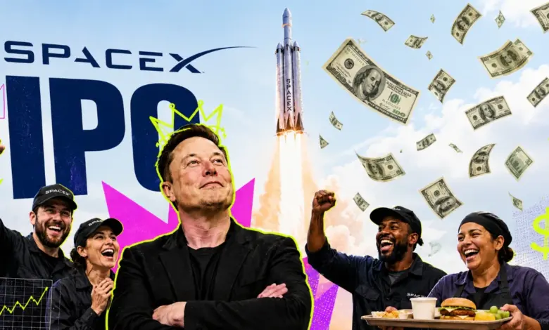 SpaceX IPO Could Turn Cafeteria Workers Into Millionaires, Not Just Engineers