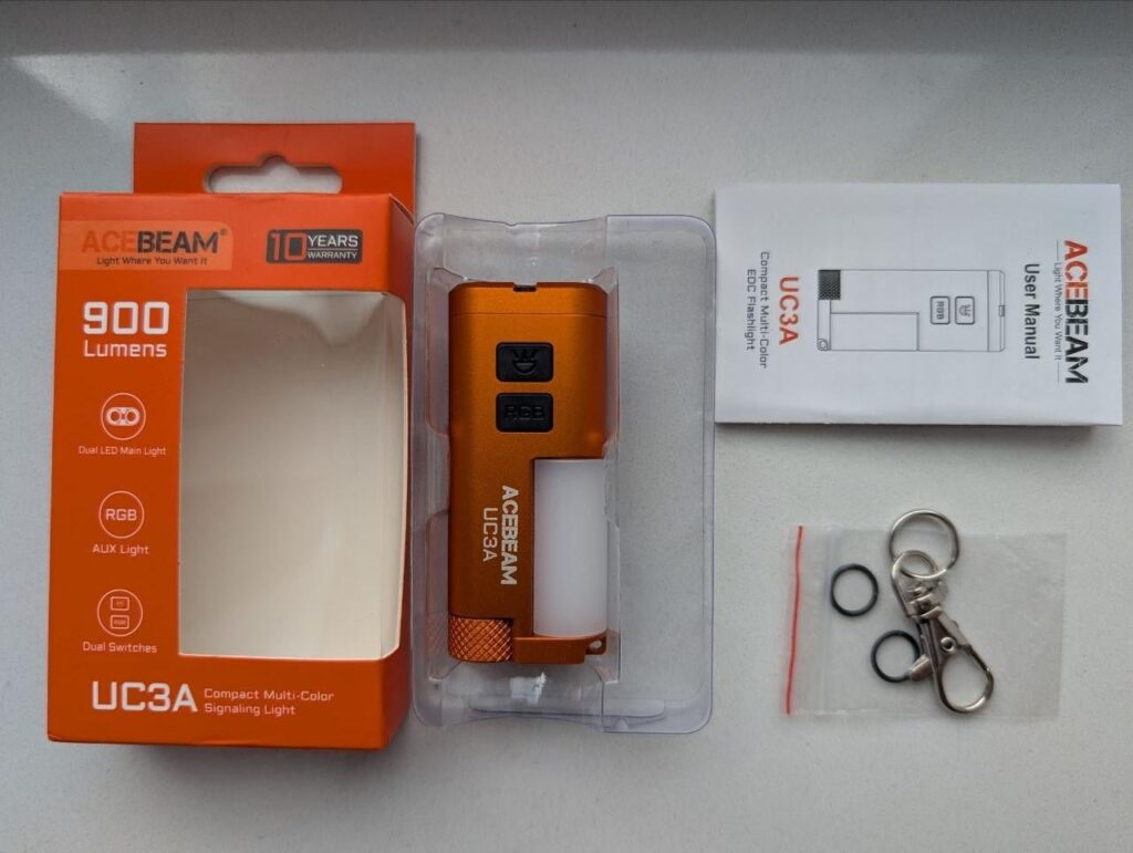 Acebeam UC3A Packs A Side Light Surprise Into A Pocket-Size Body