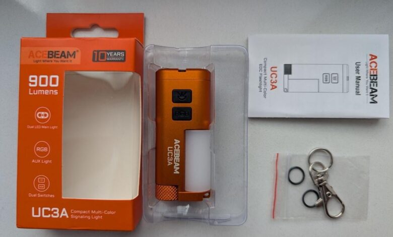 Acebeam UC3A Packs A Side Light Surprise Into A Pocket-Size Body