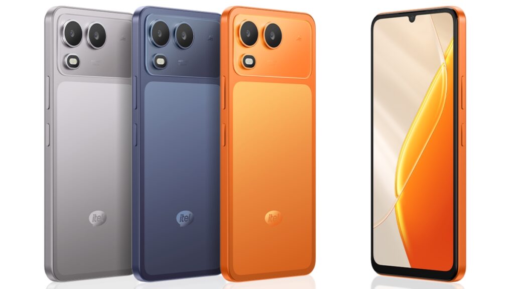 Itel A200’s iPhone-Like Design Hides 120 Hz Display, IP65 Protection, and Ultralink Calling