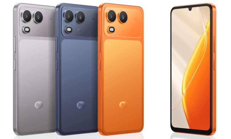 Itel A200’s iPhone-Like Design Hides 120 Hz Display, IP65 Protection, and Ultralink Calling