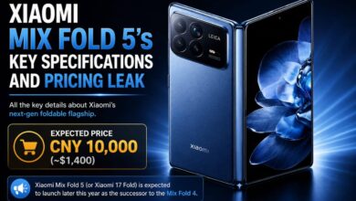 200MP Camera and 6000mAh Battery Put Xiaomi Mix Fold 5 on the Premium Foldable Radar