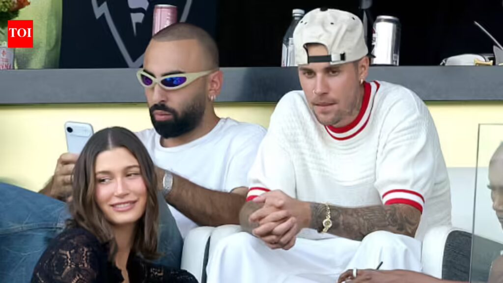 Hailey Bieber Looked Frustrated Beside Justin at FIFA World Cup Debut, Fans Question His Canada Snub