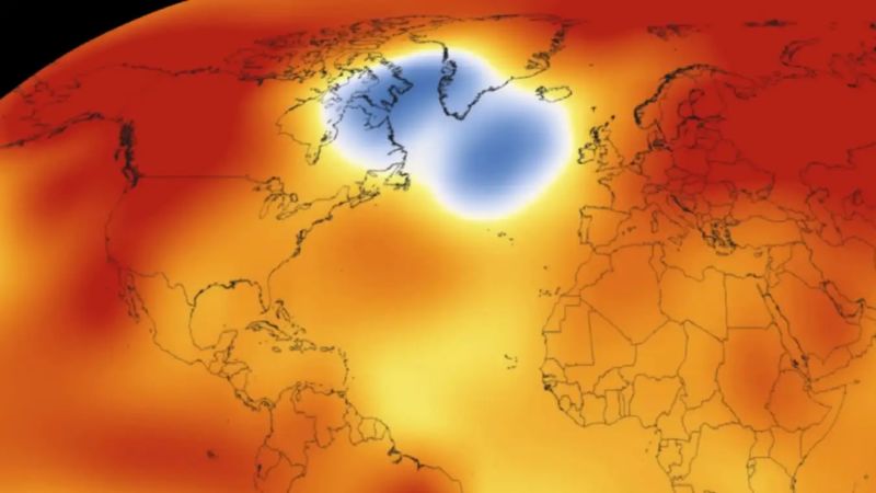 Atlantic Cold Blob Raises Fresh Alarm Over a Possible AMOC Collapse