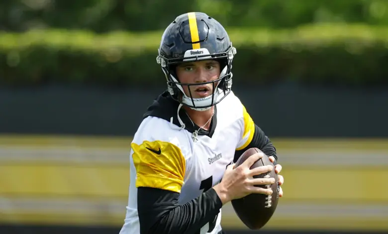 Drew Allar Is Already Learning Fast From Aaron Rodgers, and Pittsburgh Loves It