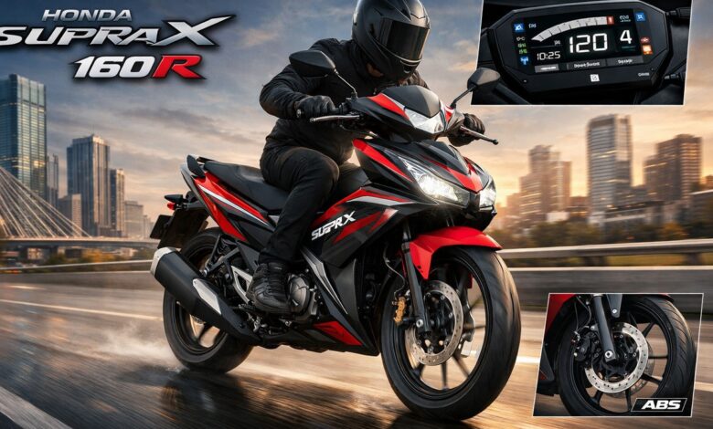 Supra X 160 R Pushes Past the Usual Beater Formula, Honda Adds Real Muscle
