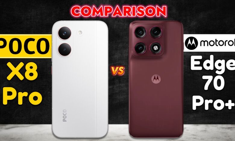 Poco X8 Pro Feels More Rational, While Motorola Edge 70 Pro+ Wins on Raw Ambition