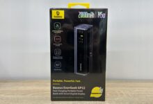 Baseus EnerGeek GR12 Packs 145W Into a Power Bank That Can Charge Two Laptops