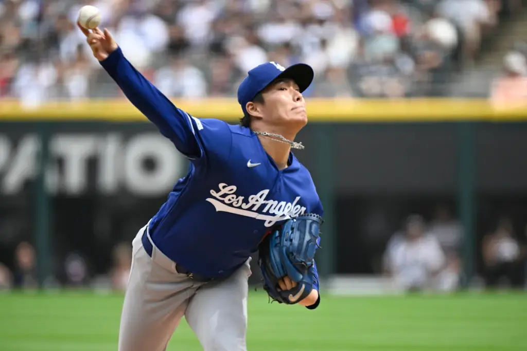 Yamamoto's Near-Perfect Gem Unravels Late, Dodgers Still Cruise Past White Sox