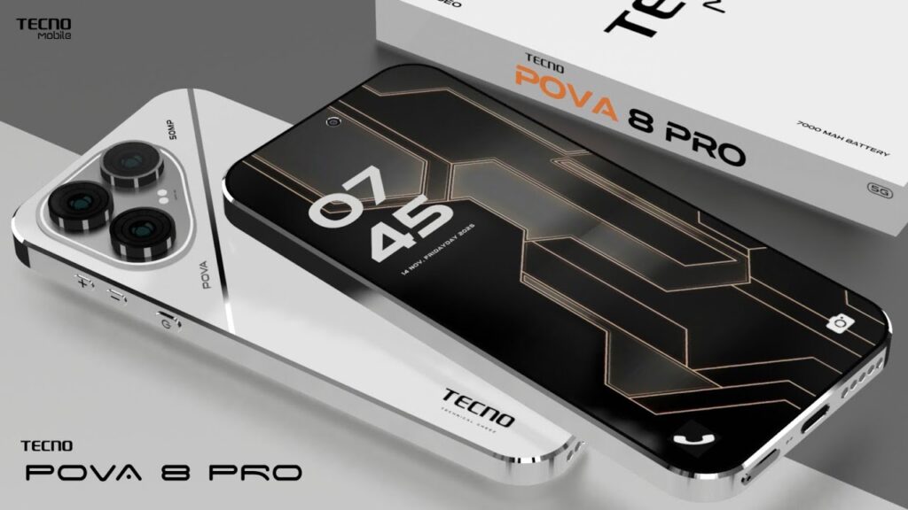 Tecno Pova 8 Pro 5G Surfaces Early, a 1.5K Display and 12GB RAM Stand Out