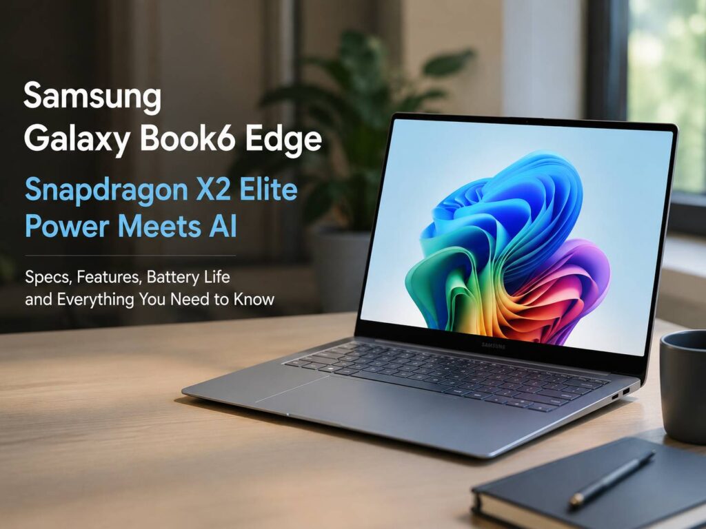 Galaxy Book 6 Edge Brings Snapdragon X2 Elite and 22-Hour Battery to Samsung’s Thin Laptop Lineup
