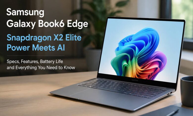 Galaxy Book 6 Edge Brings Snapdragon X2 Elite and 22-Hour Battery to Samsung’s Thin Laptop Lineup