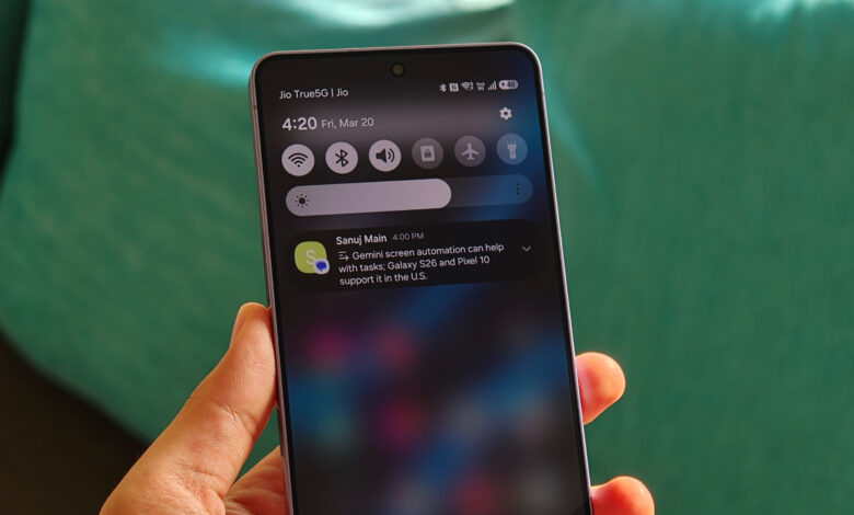 Galaxy S25 Closes in on S26, Three New AI Tools Start Rewriting Notifications