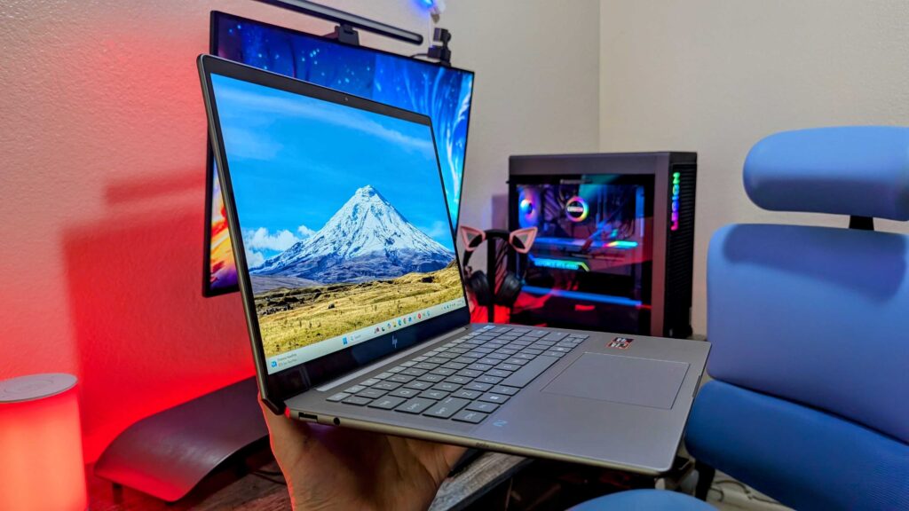 HP OmniBook Ultra 14 Turns Out to Run Cyberpunk Smoothly, a Light Laptop That Moves Fast