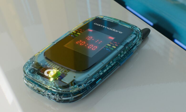 Commodore’s Return Brings a Foldable Phone Built to Keep Users Off Social Apps