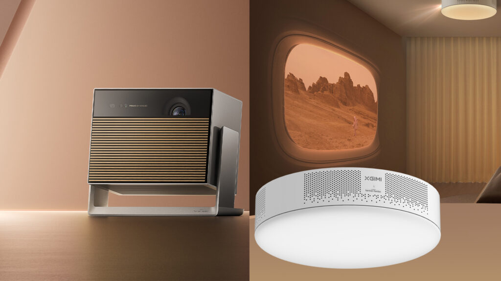 XGIMI Brings A Ceiling-Friendly Google TV Projector Lineup, and One Model Goes Ultra-Short-Throw