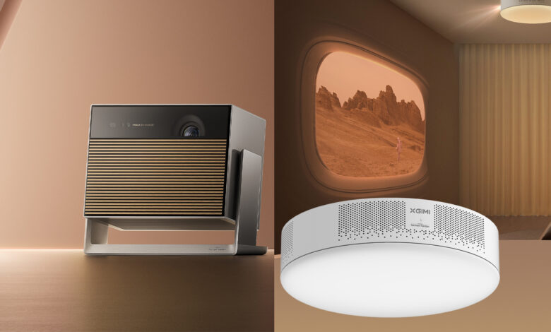 XGIMI Brings A Ceiling-Friendly Google TV Projector Lineup, and One Model Goes Ultra-Short-Throw