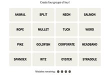 Connections Puzzle #1099 Looks Deceptively Simple, But the Last Group Is the Trap