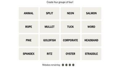 Connections Puzzle #1099 Looks Deceptively Simple, But the Last Group Is the Trap