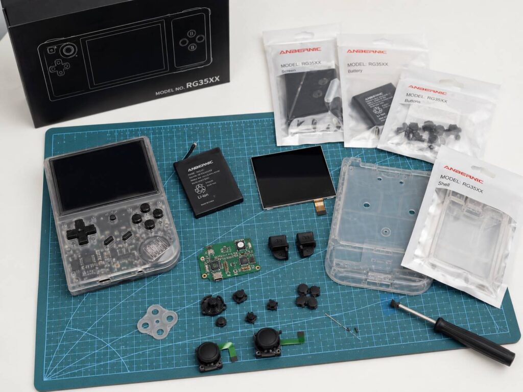 Anbernic Parts Are Sold Separately, Broken Buttons No Longer Mean Buying a New Device